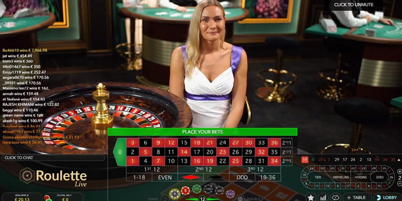Hình thức cược Roulette đa dạng